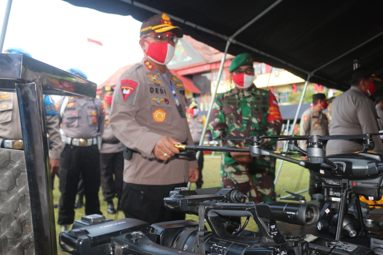 Tak Ingin Seperti 2015, Polda Kalteng Siaga Bersama TNI