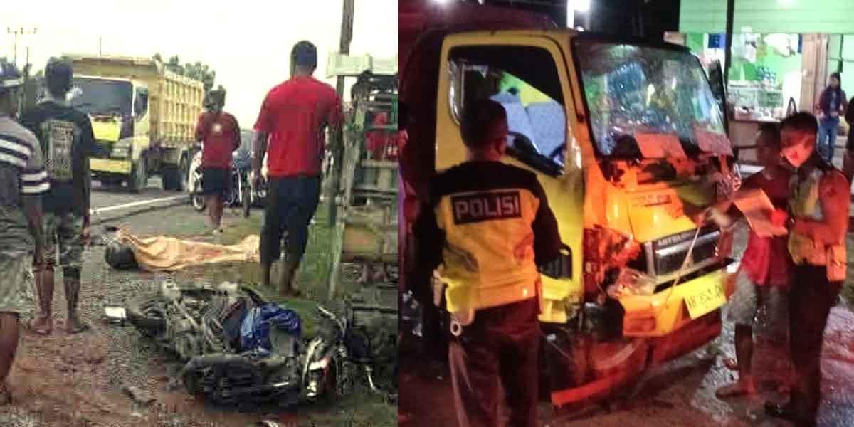 Mobil Tangki vs Mio, 1 Nyawa Melayang
