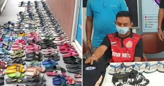 Pria Ini Berhubungan Seks dengan 126 Sandal Jepit
