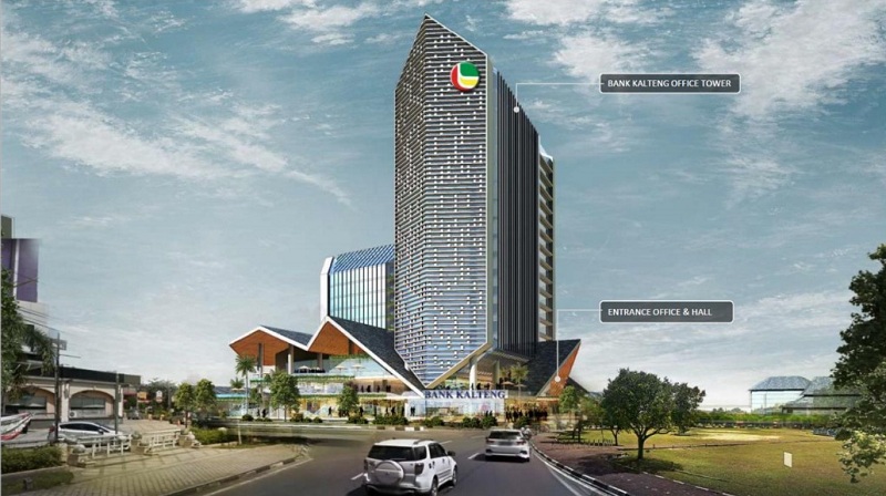 Ini Penjelasan Bank Kalteng Soal Pembangunan Menara 17 Lantai