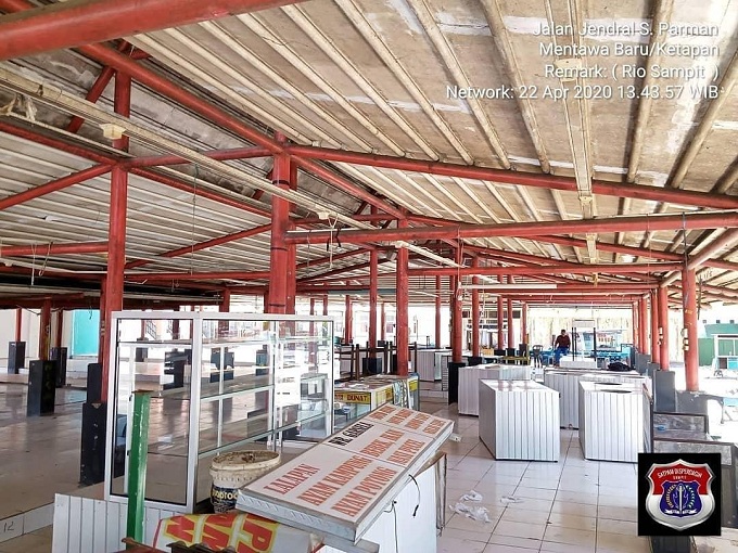 Pedagang di Taman Kota Sampit akan Direlokasi ke Pasar Eks Mentaya