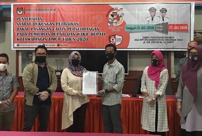 Yoyo-Madi Kandas, Pilkada Kotim tanpa Calon Perseorangan