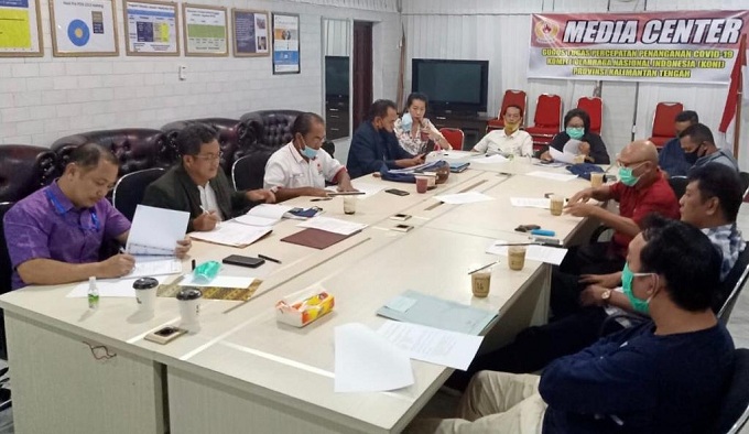 Senin, Pengurus KONI Kalteng Dilantik