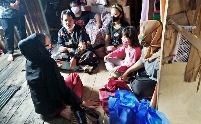 Ketua PKK Kalteng Belajar dari Gadis Disabilitas