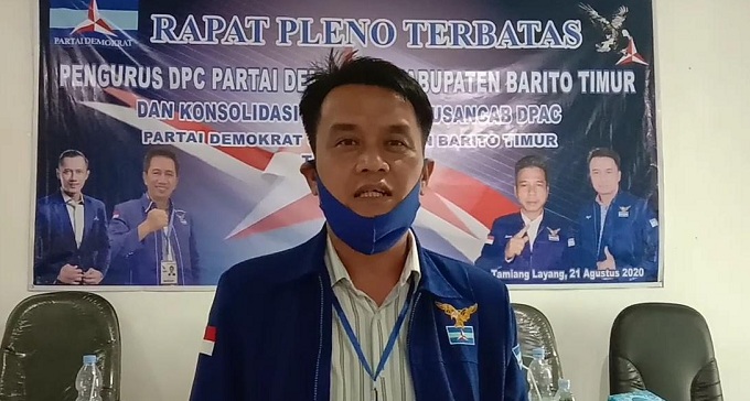 Hadapi Pilgub, Demokrat Bartim Panaskan Mesin Partai