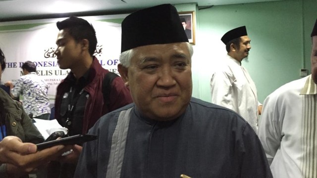 Politik Dinasti Melabrak UU, Kata Din Syamsuddin