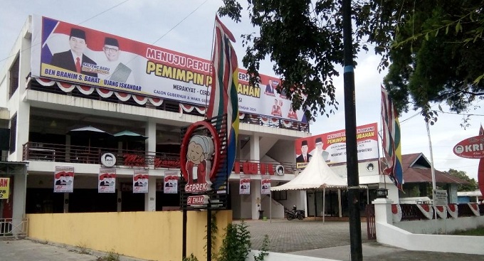 Bekas Posko Riban Disulap Jadi Posko Ben-Ujang, Riban: Mereka Sewa