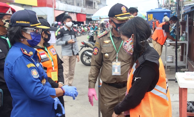 Hari Pertama, 38 Warga Kena Tilang Satgas Covid-19 di Palangka Raya