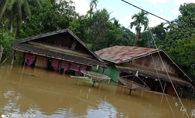 35 Desa di Seruyan Terendam Banjir, Pemkab Tetapkan Status Darurat Banjir
