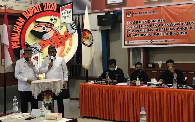 Taufiq Mukri-Supriadi jadi Pamungkas di KPU Kotim