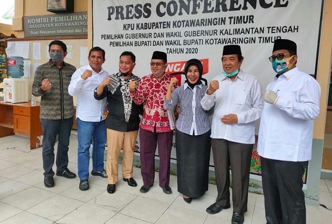 13 Dokter Periksa Kesehtan 4 Pasangan Bacalon Kepala Daerah Kotim