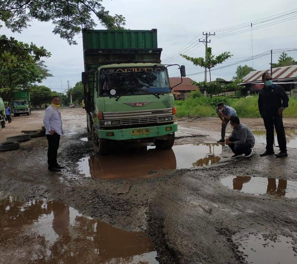 Kotim Ramai Angkutan CPO, Abdul Hafid: Butuh Jalan yang Memadai