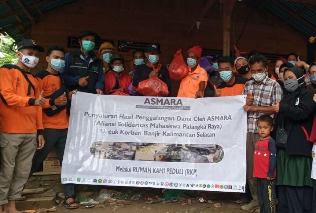 Asmara Terus Bergerak untuk Korban Banjir Kalsel