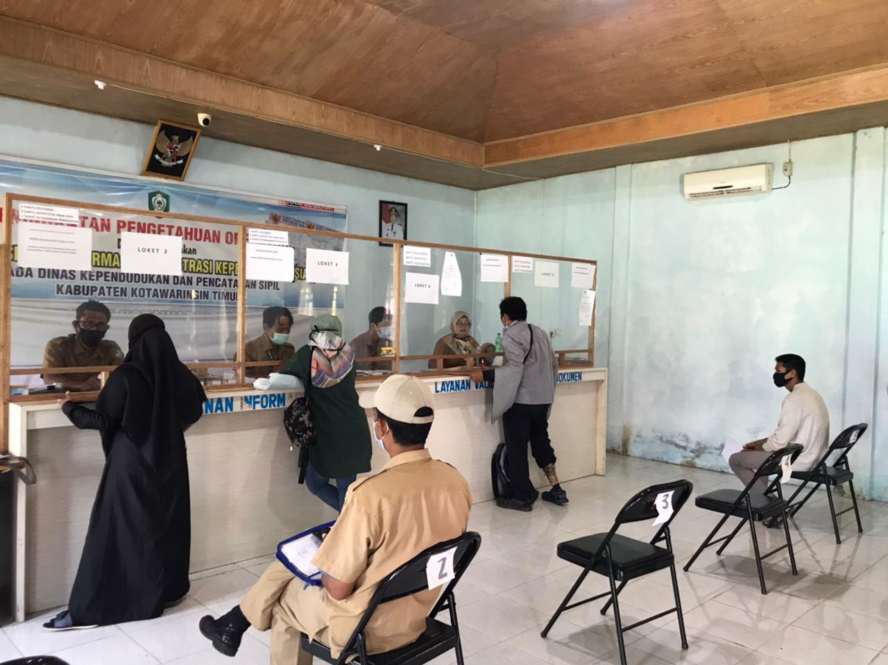 Disdukcapil Kotim Catat 99 Persen Warga Wajib KTP Sudah Kantongi EKTP