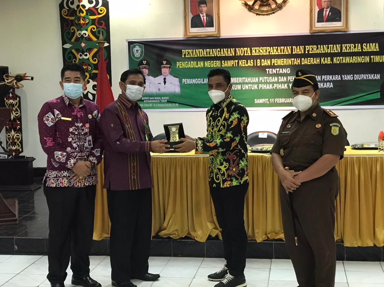 Ini Tujuan Kerja Sama PN Sampit dan Pemkab Kotim
