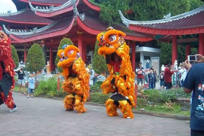 Perayaan Imlek Tanpa Barongsai di Kotim