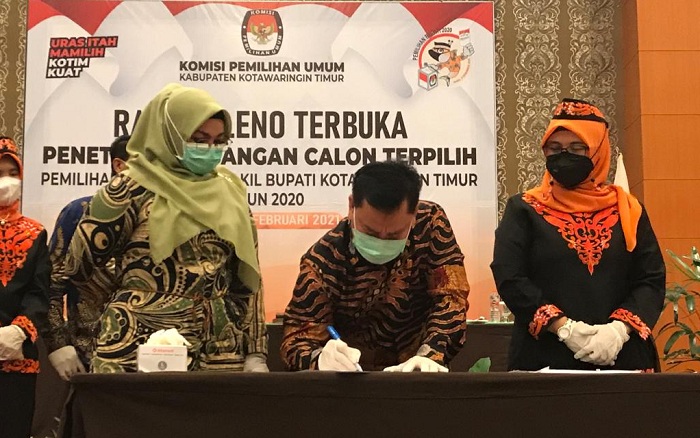 Pelantikan Bupati dan Wakil Bupat Kotim Direncanakan Secara Virtual