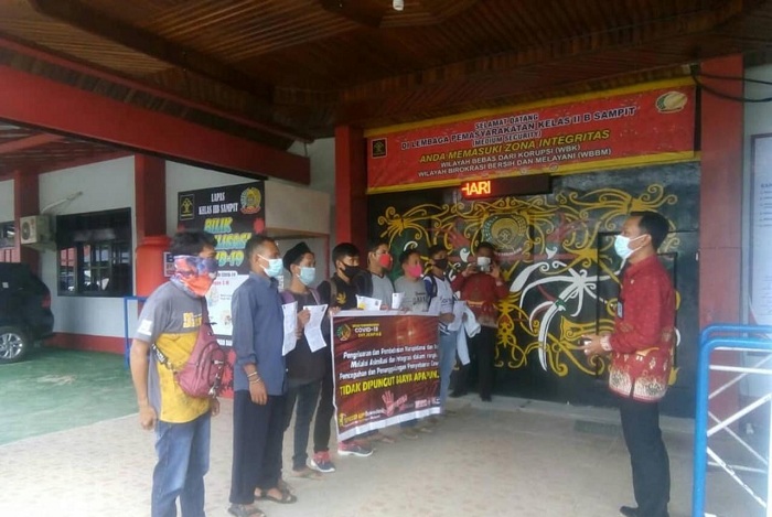 Lagi, Lapas Sampit Berikan Asimilasi Kepada Puluhan Narapidana
