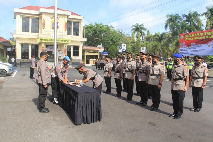 Sejumlah Kapolsek dan Kasat di Polres Kotim Bergeser