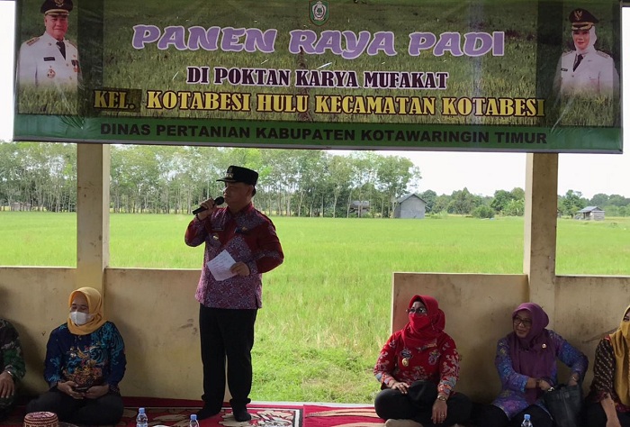 Untuk Pertanian, Tahun Ini Kota Besi Dapat Alat Berat