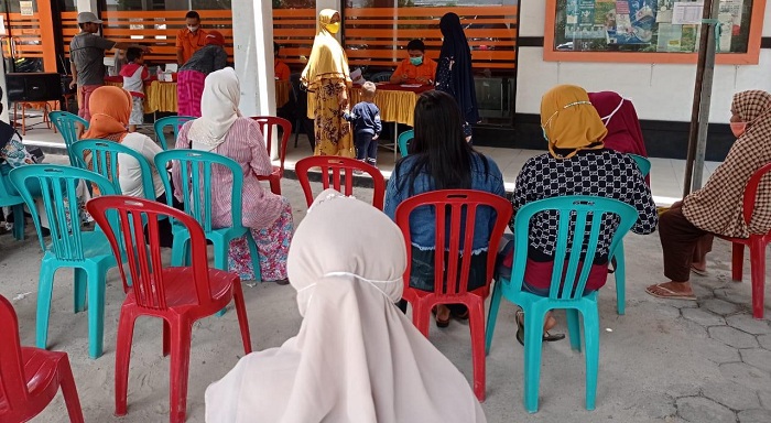 Bertahap, Penyaluran BST di Kantor Pos Sampit