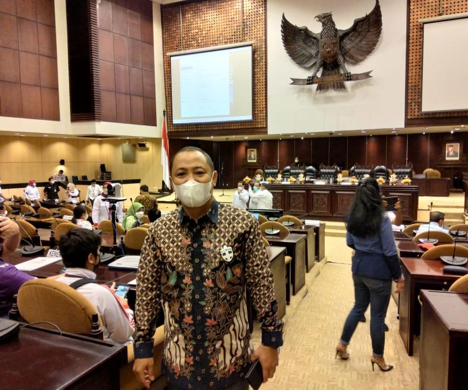 Hadiri Rakor KONI, Eddy Raya Optimis Kesiapan Atlet Kalteng
