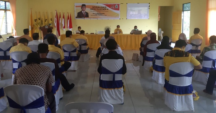 Di Depan Kader Golkar, Mukhtarudin: Pancasila Sudah Final Sebagai Ideologi Bangsa Indonesia
