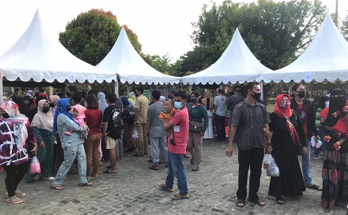 Pasar Ramadan Sampit Terancam Disetop