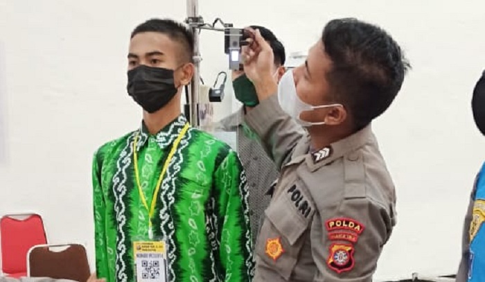 Polda Kalteng Ciptakan Alat Pengukur Tinggi Badan Digital, Begini Wujudunya