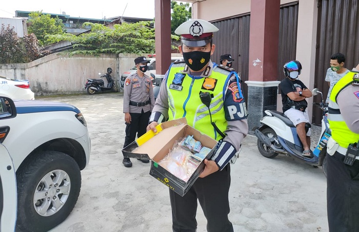 Sosialisasi Larangan Mudik Lebaran, Polisi Temukan 400 Butir Zenith
