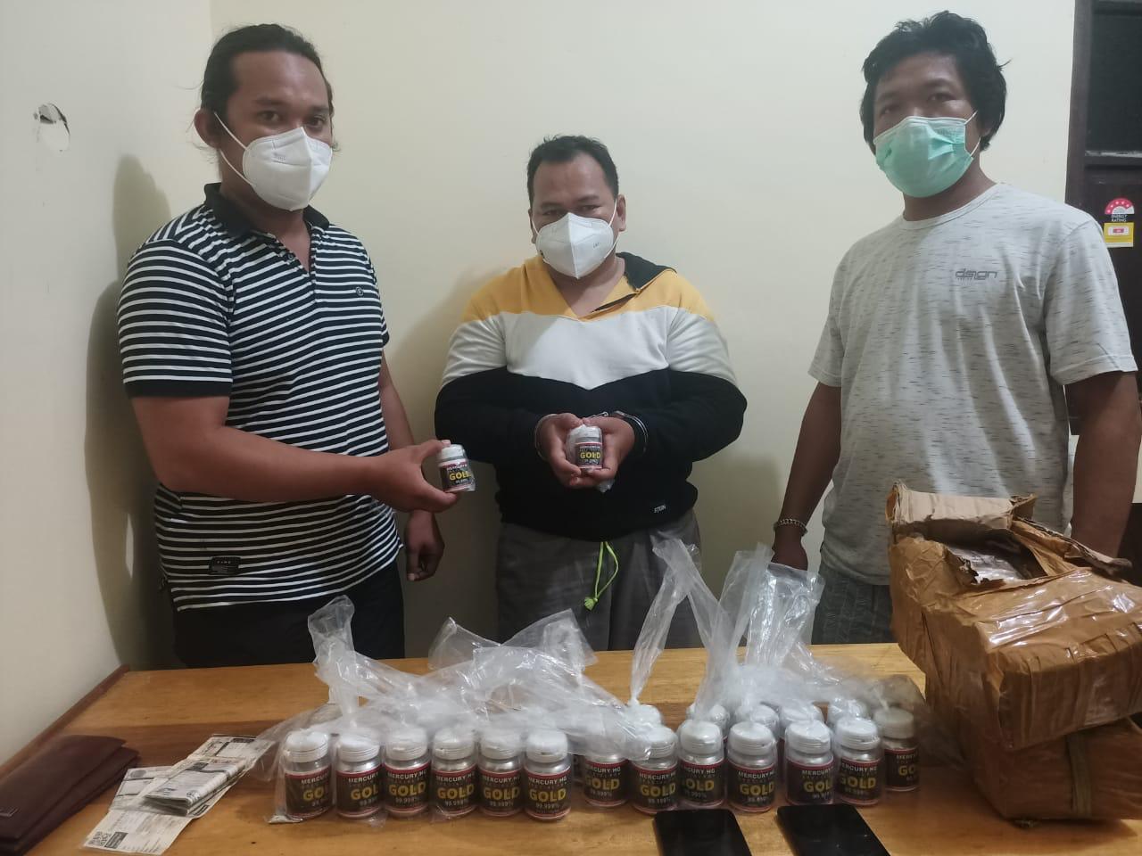 Pemasok Mercuri Ke Tambang Ilegal Diringkus Polisi