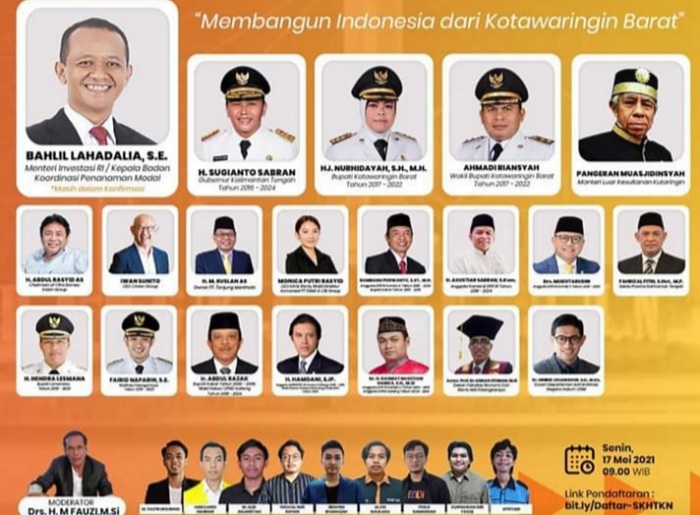 HIMA Kobar Kumpulkan Tokoh Nasional Secara Virtual, Ini Deretannya