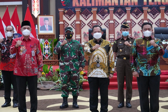 Bersama Mendagri, Kasrem 102/Pjg Bahas Realisasi APBD