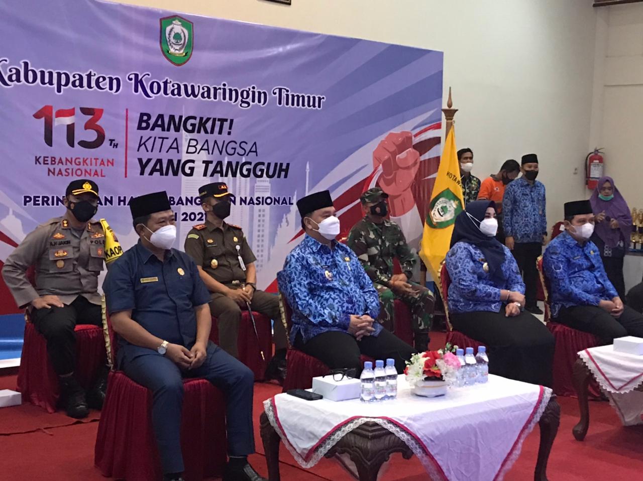Pemkab Kotim Ikuti Vidcon Harkitnas ke 113