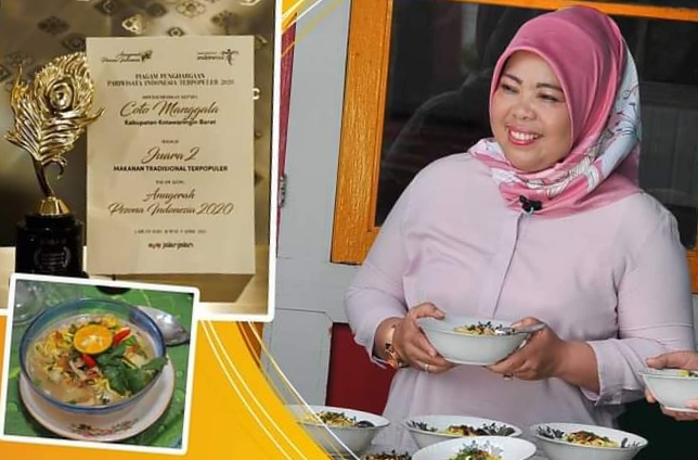 Mantap, Coto Manggala Raih Penghargaan Makanan Tradisional Terpopuler