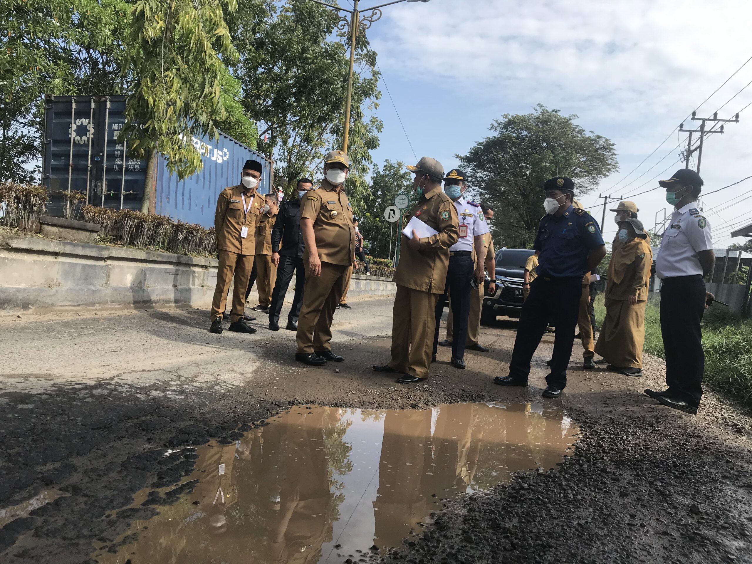 Janji Pemprov Kalteng Bantu Perbaikan Jalan Ditunggu Pemkab Kotim