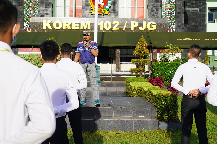 Ini Motivasi Danrem untuk 29 Calon Prajurit TNI AD