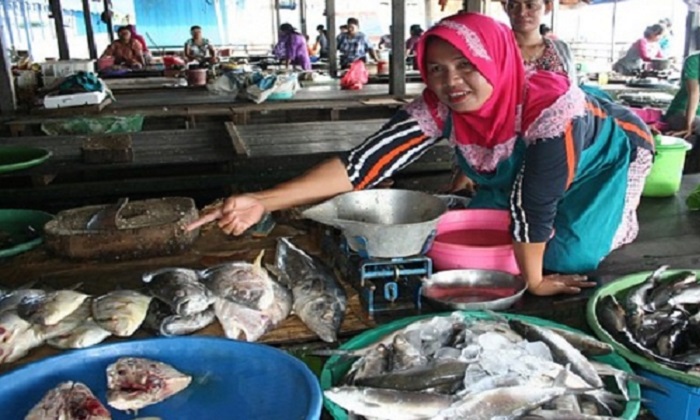 Hasil Tangkapan Nelayan yang Masuk di PPI Kumai Capai Ratusan Ton per Tahun