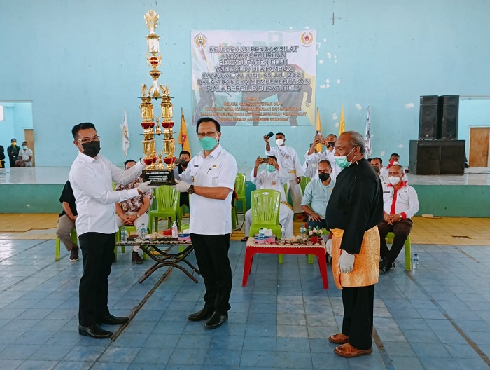 Enam Perguruan Pencak Silat Berebut Piala Bergilir Bupati Belu