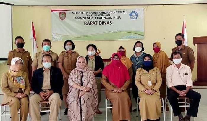 Anggota DPRD Kalteng Tinjau Kesiapan Sekolah Jelang PTM