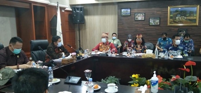 Disambangi Dewan Provinsi, Mura Paparkan Program Layanan Publik
