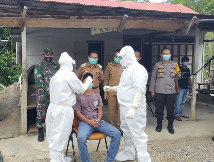 Antisipasi Lonjakan Covid-19, Pos Penyekatan Mura Sediakan Swab Antigen Gratis
