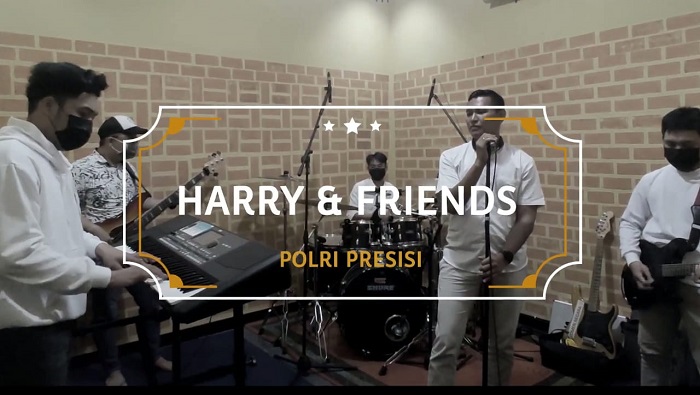 Aransemen Lagu Polri Presisi, Bripka Harry & Friends Sosialisasikan Program Kapolri