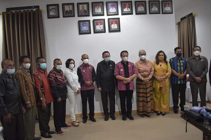 Pantau Fasilitas Perbatasan, Bupati Belu Terima Kunker Komisi I DPRD Provinsi NTT