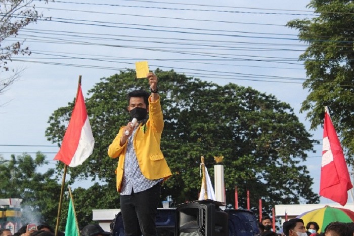 Kartu Kuning untuk DPRD Kalteng! GEBRAK akan Laksanakan Aksi yang Lebih Besar