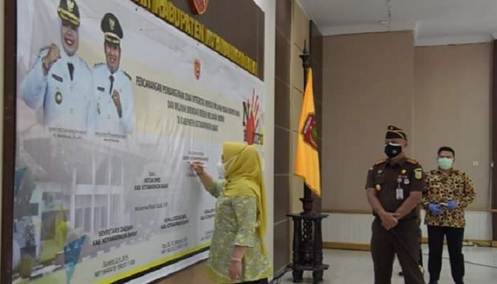 Kotawaringin Barat Dicanangkan Menuju Zona Integritas WBK dan WBBM