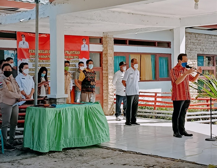 Instruksikan Alokasi Dana Desa di Depan Para Kades, Bupati Belu: Jangan Sampai Dikorupsi
