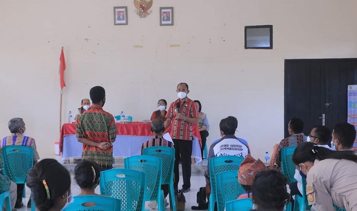 Wabup Belu dan Kadis PMD Fasilitasi Pengembangan Kawasan Kopi
