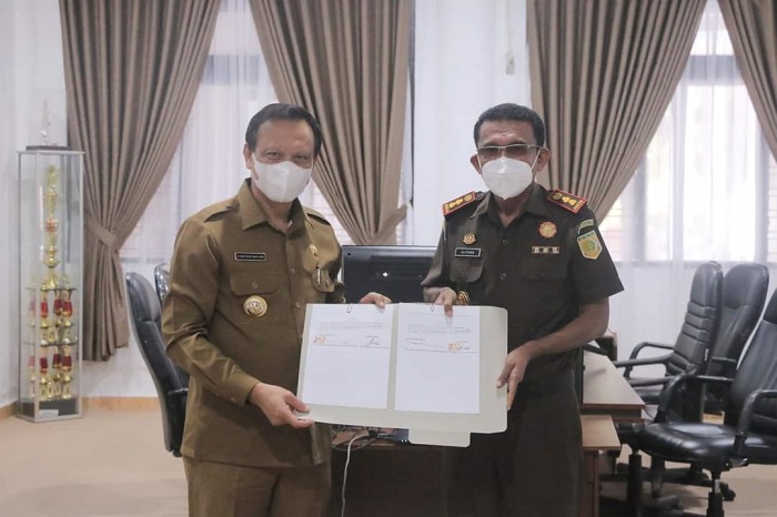 Ini Tujuan Bupati Dan Kajari Belu Teken MoU