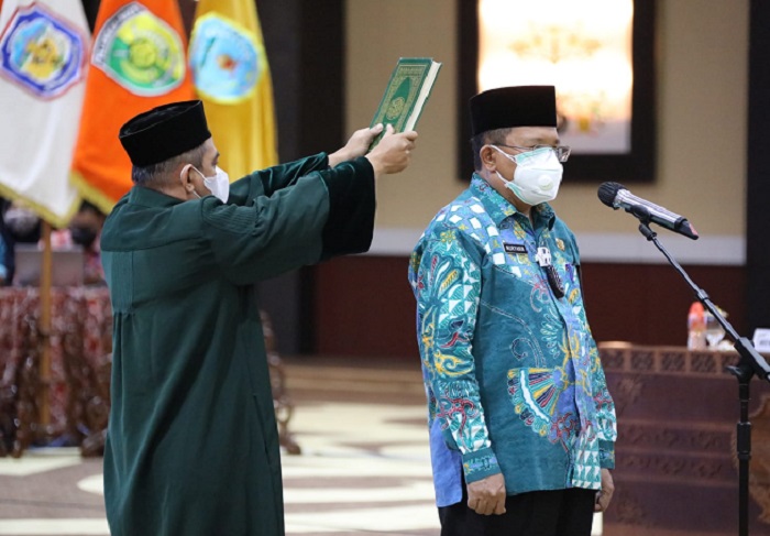 Sah! H. Nuryakin Dilantik Sebagai Pj Sekda Kalteng